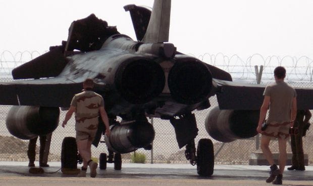 France says it launches first air strikes in Iraq