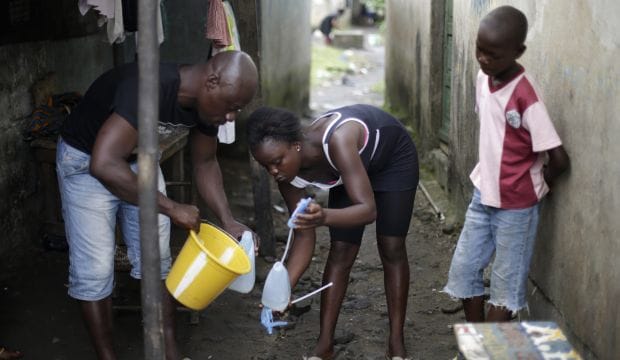US military aircraft arrive in Liberia