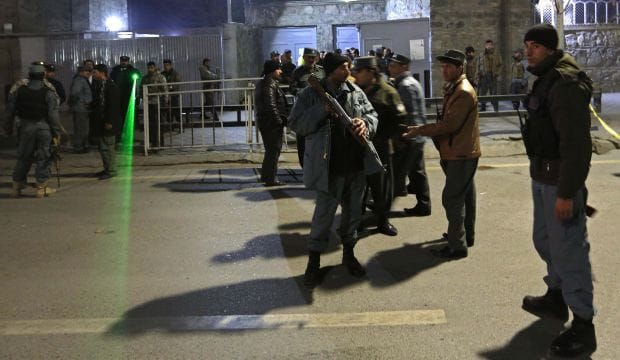 Bomb hits French-run school in Kabul, 6 soldiers also killed on bus