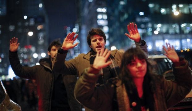 Protesters block New York streets after officer cleared in chokehold death