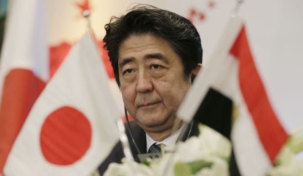 Japan’s Abe pledges support for Mideast countries battling ISIS