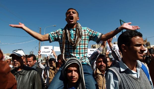 Thousands of Yemenis stage biggest anti-Houthi protest in Sana’a