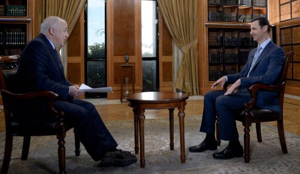 Syria gets information on US-led air strikes via Iraq: Assad