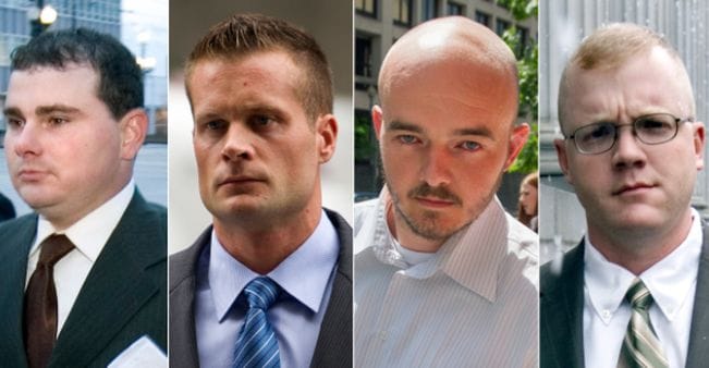 Ex-guards get lengthy prison sentences for Iraq shootings