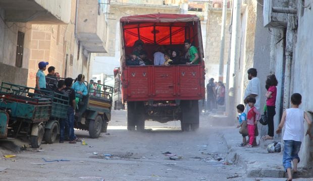 Syria rebels capture last government-held town in Idlib province