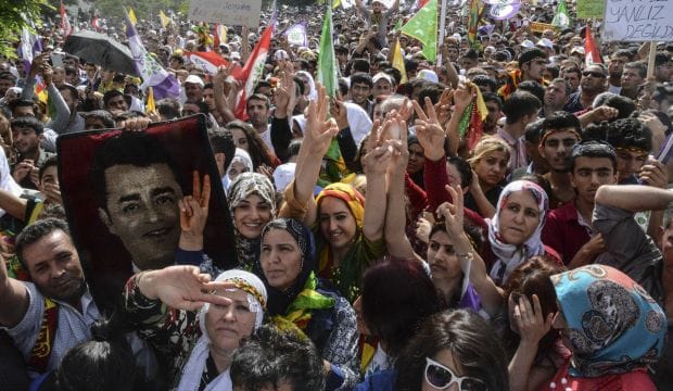 Turkey: 1 killed in attack on Kurdish party campaign vehicle