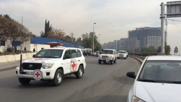 Aid Convoys Set off for Besieged Syrian Towns, Villages