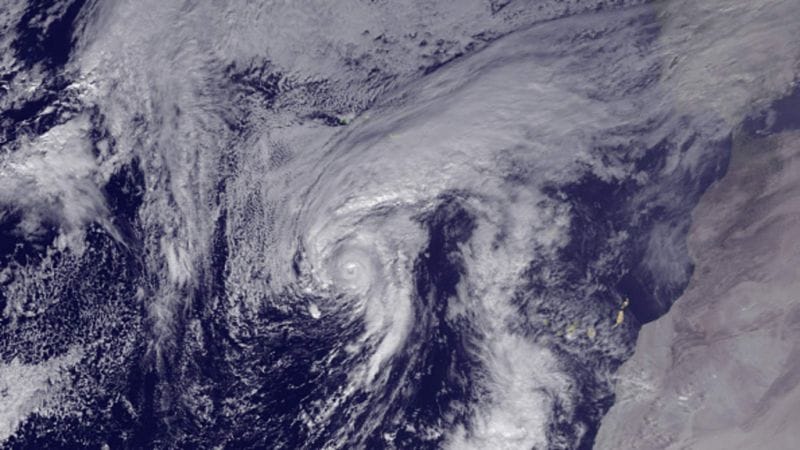 Hurricane Alex Hits Azores Less Hard than Feared