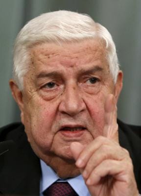 Syria’s al-Moualem to Head Government Delegation At Peace Talks