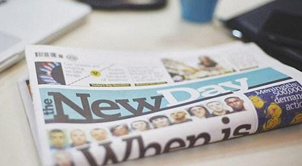 The Birth of a British Print Newspaper Defies Technology