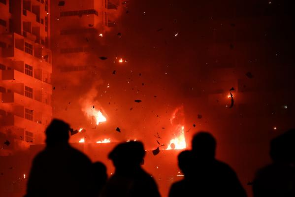 Fire Hits UAE Residential Towers, Five Injuries Reported