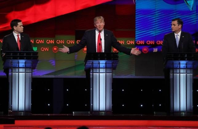 Rivals Say Trump’s Rhetoric Partly to Blame for Protests