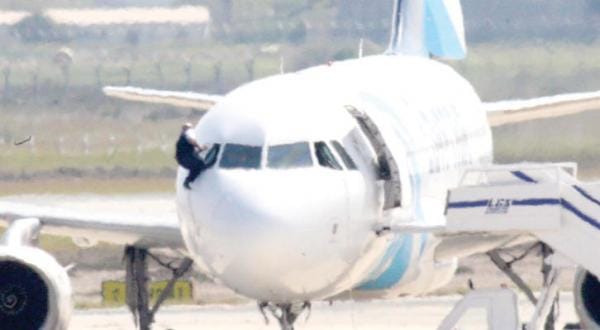 Egyptian Man Hijacks a Plane with a Fake Explosive Belt