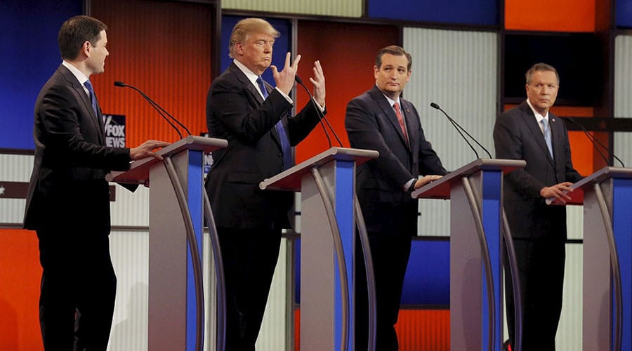 Trump, Cruz, Kasich Seek Triumph over Republican Leaders at Party Meeting
