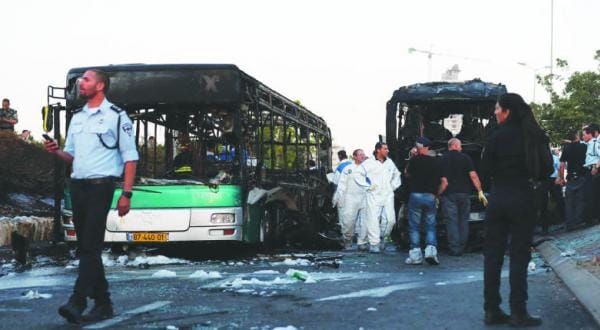 Suicide Bombing in West Jerusalem and Bomber is Thought to be Among the Wounded