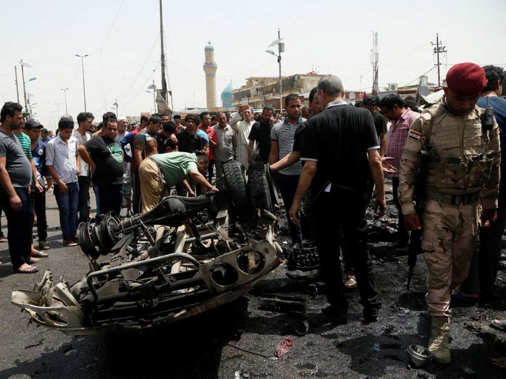 Bombings Claimed by ISIS kill 93 in Iraqi Capital