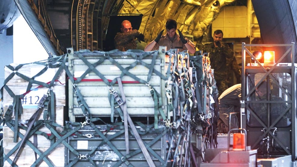 Saudi Aid to Iraq Kept at Ministry of Migration Depots