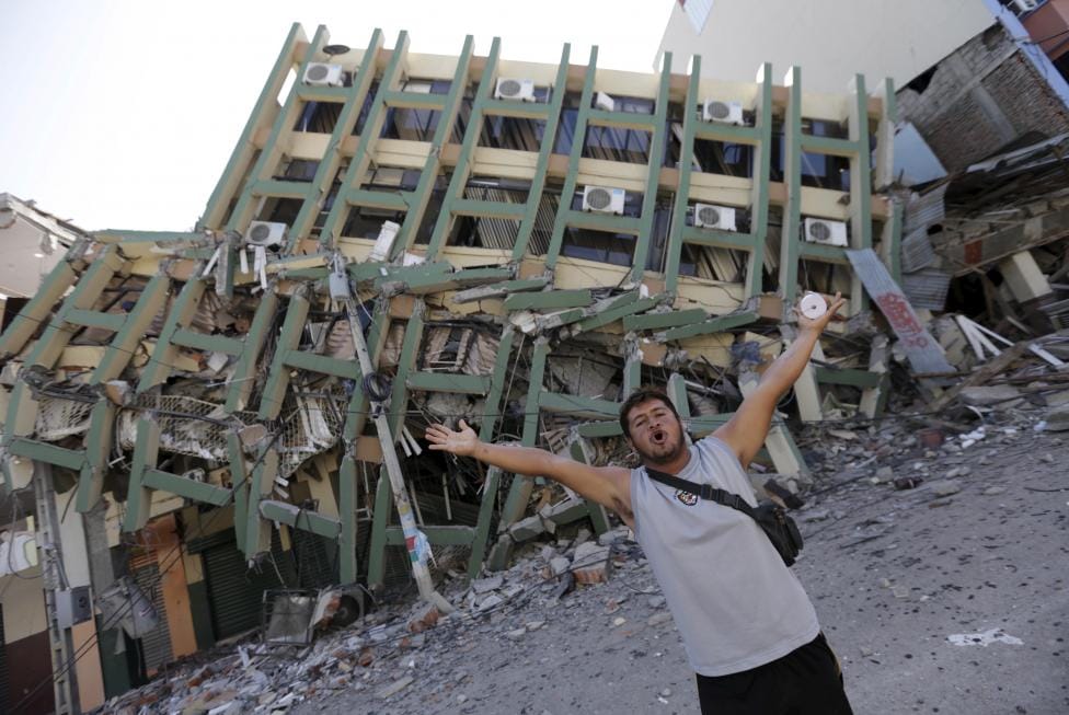 Ecuador Hit by Magnitude-6.7 Earthquake