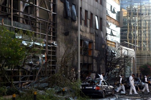 Hezbollah Remains Silent as Security Agencies Collect Evidence from Bank Blast Scene
