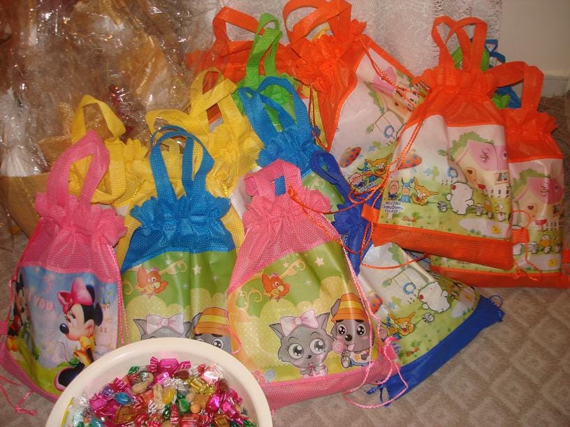 Children Celebrate the 15th of Ramadan with Gergean
