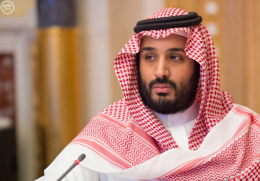 Deputy Crown Prince Discusses Regional Developments with John Kerry