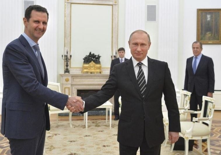 Russia Warns Assad by Reducing Air Support