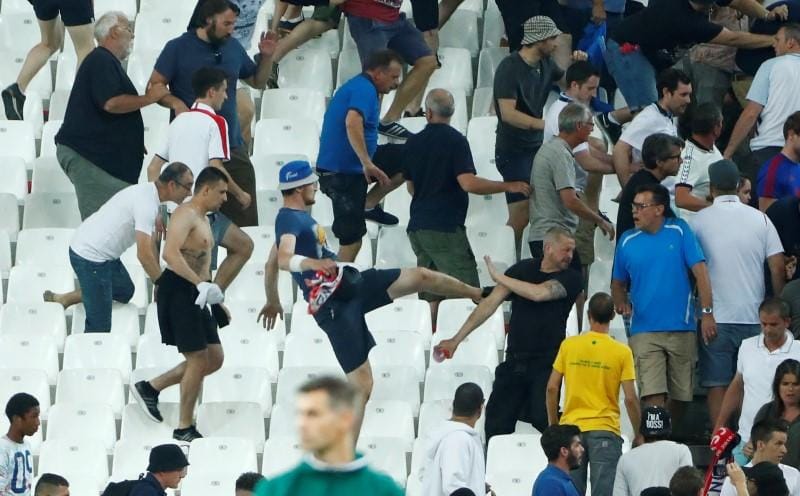 UEFA Investigating Russia after Assault on England Fans at Euro 2016 Match