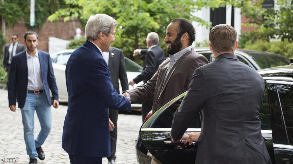 Deputy Crown Prince Salman and Kerry Discuss National Transformation Program, Mutual Cooperation