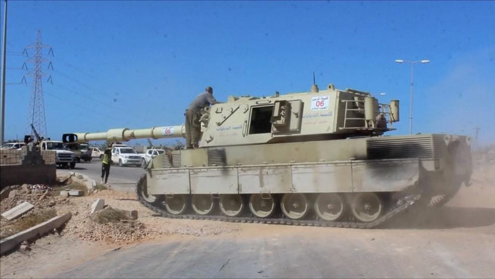 Sarraj Forces Receive Western and U.S. Support in its Fights against ISIS in Sirte