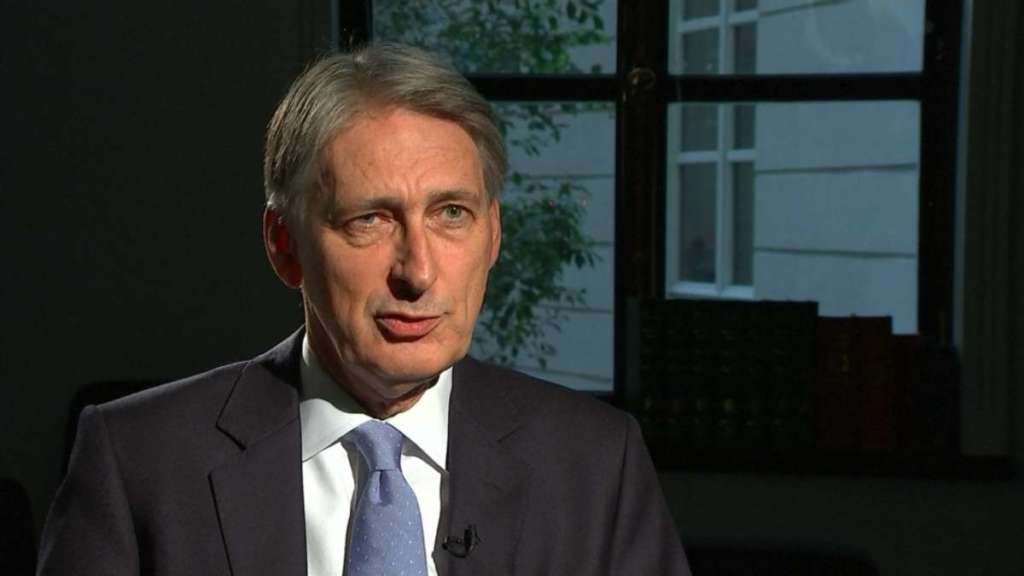 Hammond: ‘Britain May Reset Fiscal Policy after Brexit’