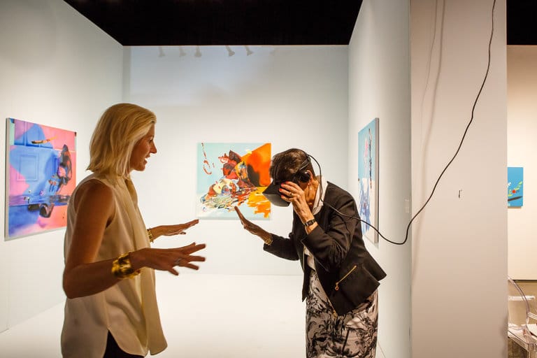 At Seattle Art Fair, the Interaction Between Technology and Modern Life