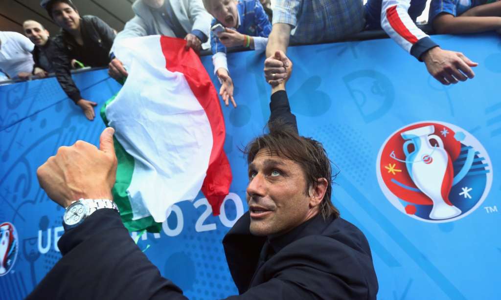 Cesc Fàbregas, Antonio Conte Facing up to their Marriage of Convenience