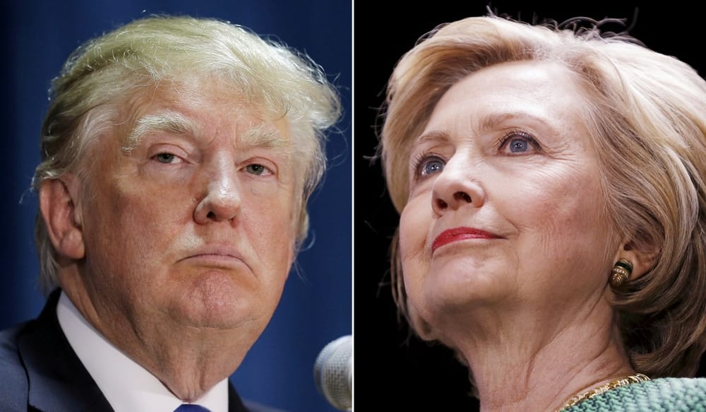 Clinton Leads Trump by 8 Points