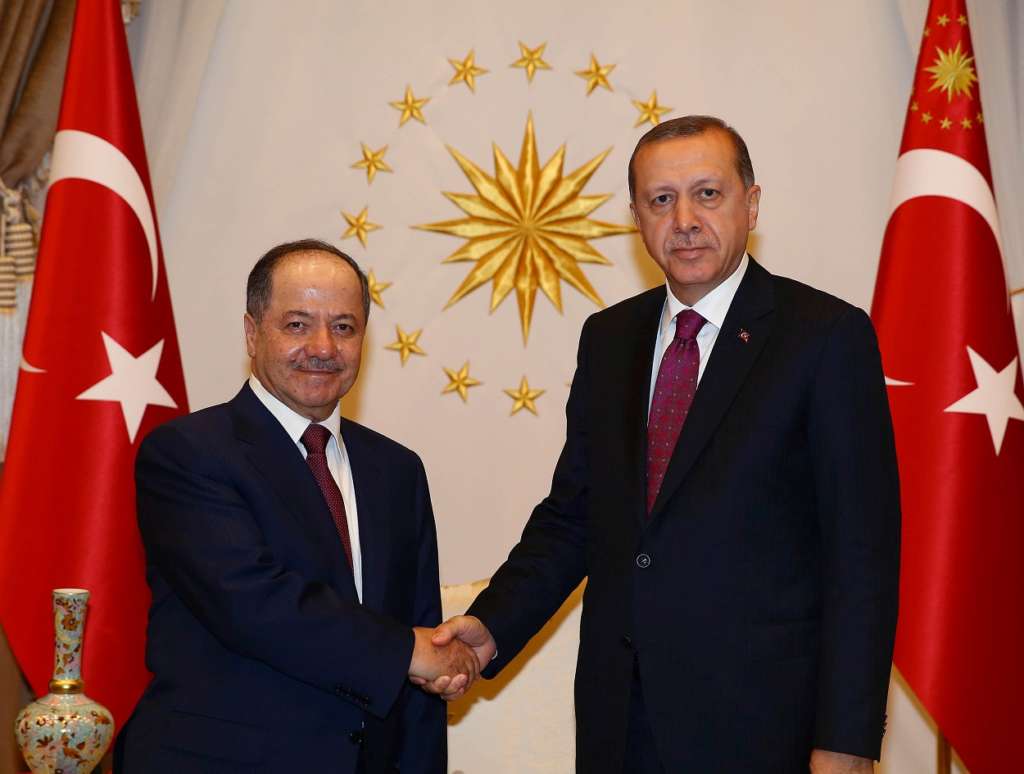 Barzani in Ankara to Discuss Kurdistan, Mosul Post ISIS Phase