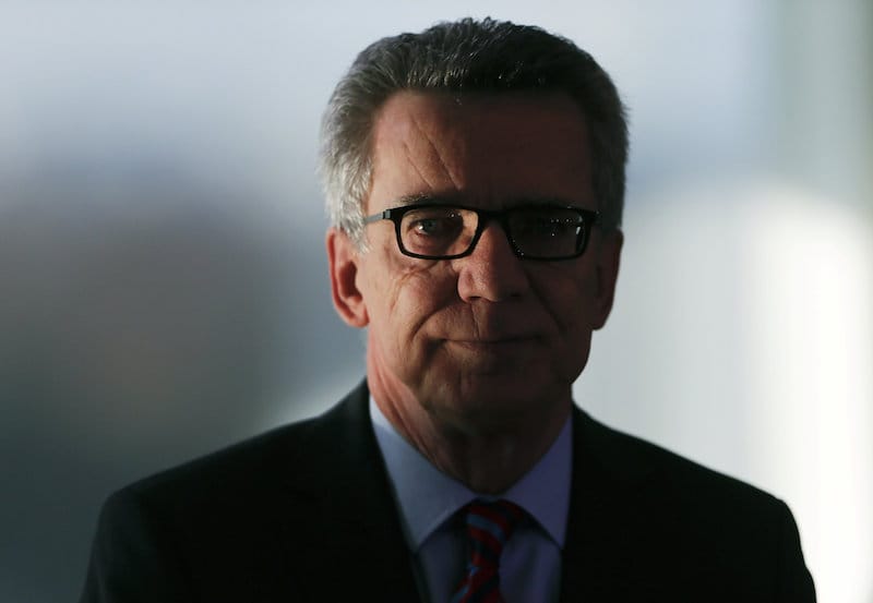 Interior Minister Says Face Veils Have No Place in Germany