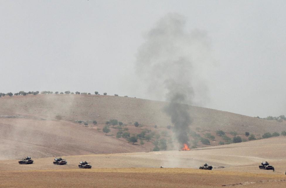 Turkey Says has ‘Every Right to Intervene’ as Syrian Kurds in ‘Process of Retreating’