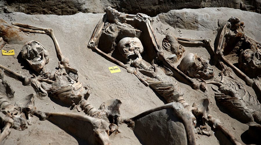 Archeologists Find Shackled Remains at Ancient Greek Site