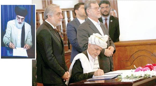 President Ghani and Hekmatyar Sign Peace Deal