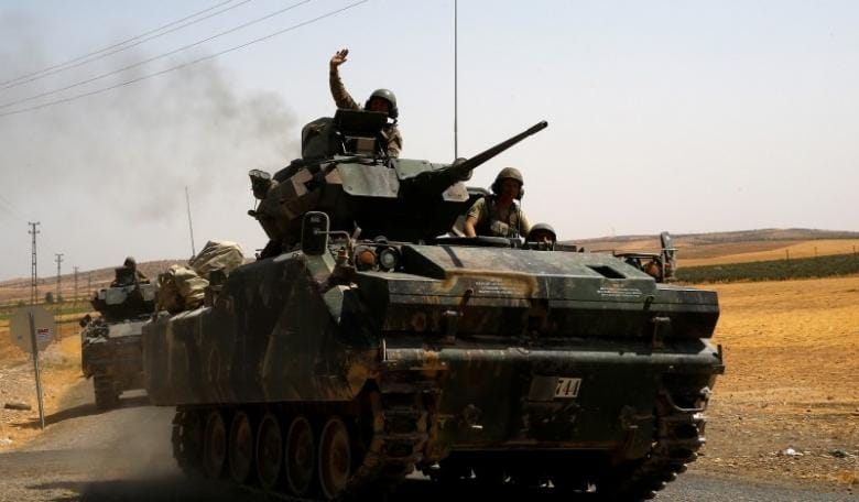 Turkey Army Chief Vows to Press on with Euphrates Shield Operation