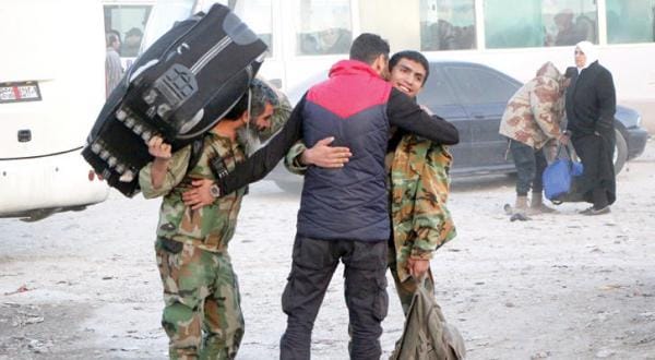Syrian Regime Displaces Opposition Fighters From Al-Hamah