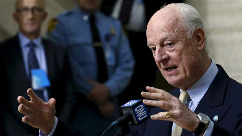 U.N. Envoy Staffan de Mistura Offers to Escort Rebels out of Aleppo