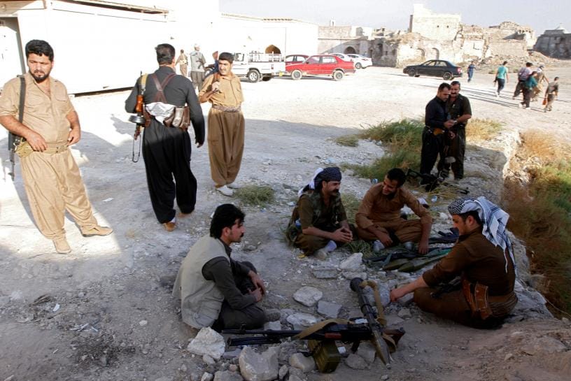 Fighting Rages in Kirkuk, ISIS Uses Mosul Civilians as Human Shields