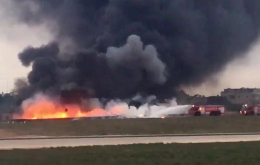 Plane En Route to Libya Surveillance Trip Crashes in Malta