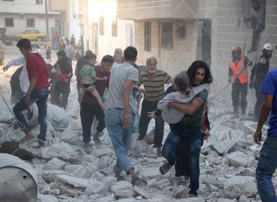 At Least 10 Children Killed in Regime, Russian Air Strikes in Northwestern Syria