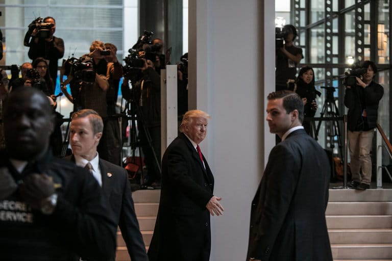 Trump Reassures the Media (For Now)