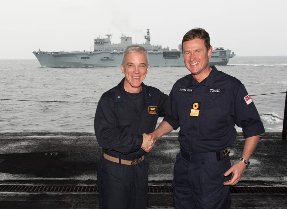 UK Leads U.S. Task Force 50 in Arabian Gulf for First Time