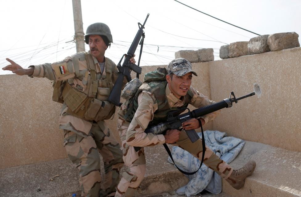 Three Neighborhoods Separate Iraqi Forces form Right Side of Mosul