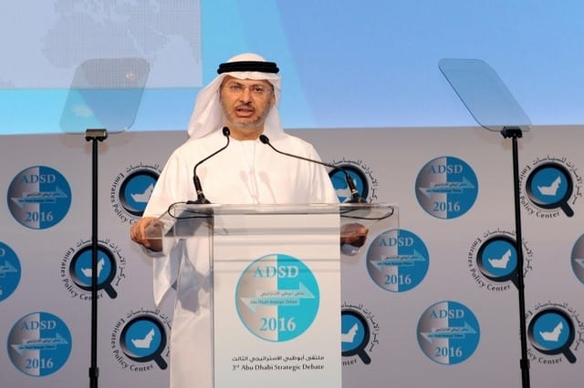 Gargash Slams Tehran Hostile Policies
