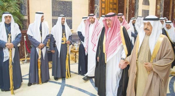 King Salman Reviews Strong Bahraini-Saudi Relations with Bahrain’s PM