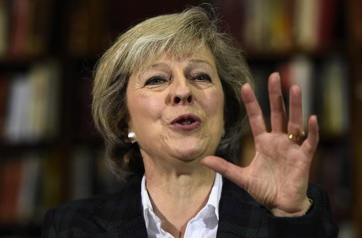UK’s May Courts Business Seeking to Avoid Brexit Exodus